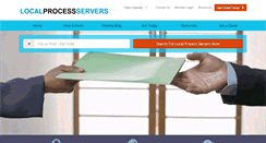 Desktop Screenshot of localprocessservers.com