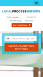 Mobile Screenshot of localprocessservers.com